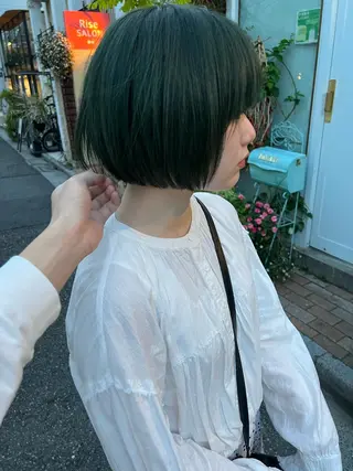 ショート ショート、ボブ専門 オサナイのヘアスタイル