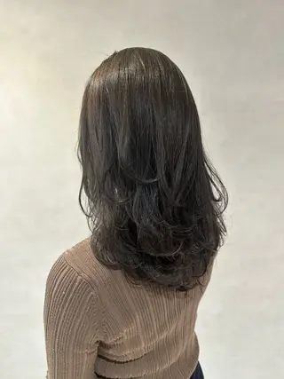 セミロング カラー 💎ハイライトカラー /髪質改善カラー💎のヘアスタイル