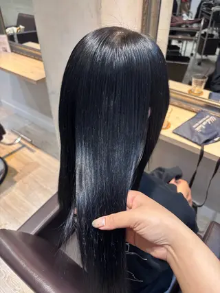 ロング momoka ⠀のヘアスタイル