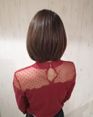 ショート カラー 西川 敏夫のヘアスタイル