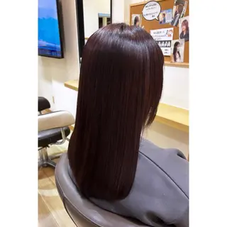 ロング カラー 大山 麗美のヘアスタイル