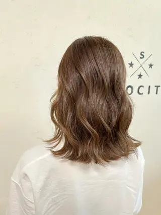 ミディアム HAIR &  SPA SOCIT所属・山﨑 大二郎のヘアスタイル