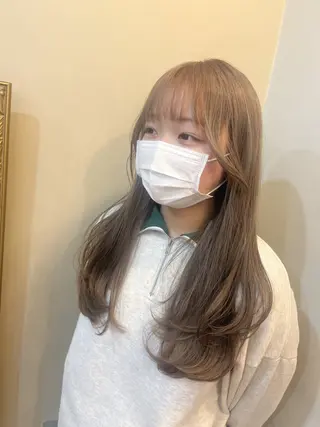 ロング ⚪️髪質改善 縮毛 店長 コウ⚪️のヘアスタイル