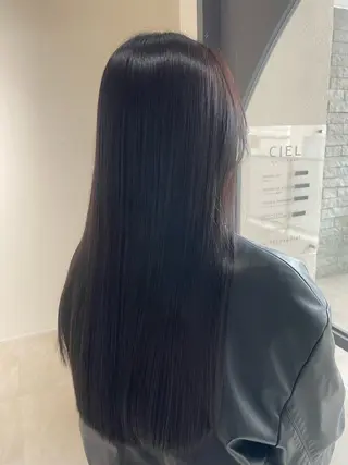 ロング カラー CIEL別府店所属・CIEL 菜々香のヘアスタイル