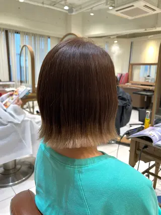 ショート カラー 🌞レイヤー×カラー 前川那津美🌞のヘアスタイル