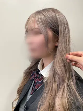 ロング 【coco.】hair所属・カジカワサキ/髪質 改善/クロスパーマのヘアスタイル