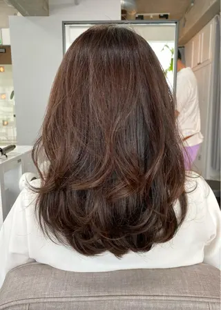 セミロング カラー 統括マネージャー/ 髪のドクター/前原悟のヘアスタイル