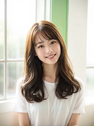 ミディアム 艶髪🍒髪質改善特化 GARDINAのヘアスタイル