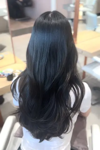 ロング 京都河原町 髪質改善🌛‧˚花綸のヘアスタイル