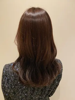 セミロング カラー 艶髪🌿美髪 大塚礼乃【西荻窪】のヘアスタイル