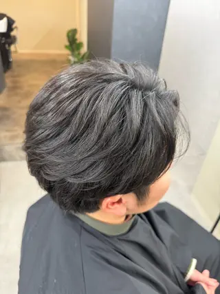 パーマ メンズ 【メンズ特化】 韓国風／歩夢🔥のヘアスタイル