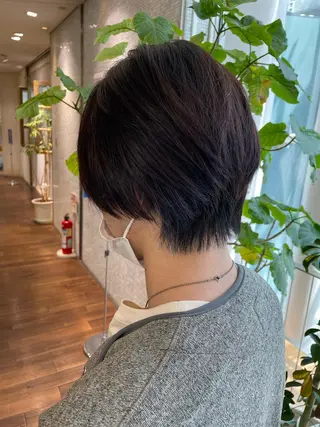 ショート ブリーチ＆縮毛矯正 🧸tomoki🧸のヘアスタイル