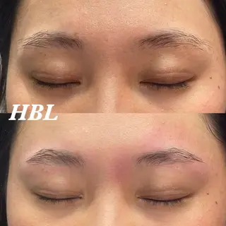 アイブロウ 暖色/ハイトーン/ カラー/HBLのヘアスタイル