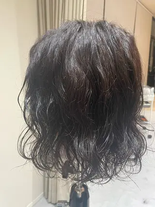 ミディアム パーマ anuenue🌿 西村砂羽のヘアスタイル