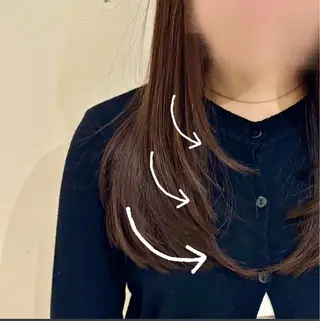 ロング カラー 岩澤 帆空斗のヘアスタイル