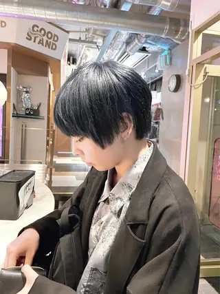 ショート メリケンビューティーパーラー所属・CHIHIRO メリケンビューティーのヘアスタイル