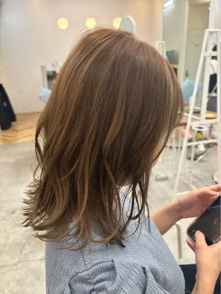 ミディアム ROMMY.所属・🍎ナギサ/本厚木/ ボブ/ミディアム🤍のヘアスタイル