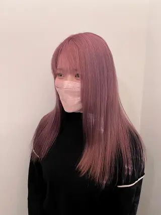 カラー ヤナギウチ エリカのヘアスタイル