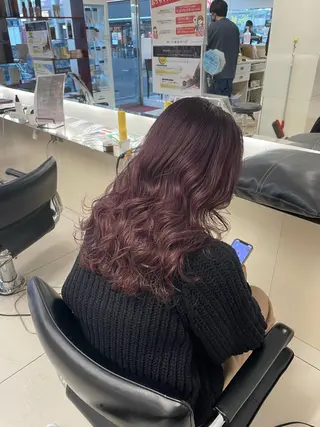 ロング カラー 🎀ゆい🎀 髪質改善カラー🎀のヘアスタイル