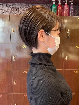 ショート カラー ✂️ｼｮｰﾄの匠✂️ 國井慎平のヘアスタイル