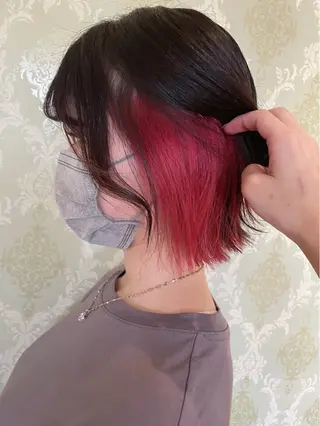 ショート EARTH/A与次郎店所属・EARTH✂️ 榎谷吏織のヘアスタイル