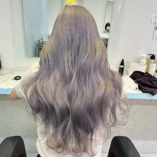 ロング カラー ブリーチカラー 🩵MIZUKIのヘアスタイル