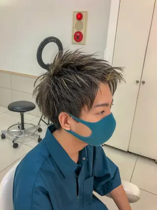 カラー メンズ メンズパーマ特化 👑店長👑間宮👑のヘアスタイル