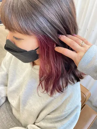 ミディアム カラー 💫大宮美容師💫 azusaのヘアスタイル