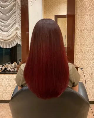 ロング カラー 齋藤 若菜のヘアスタイル