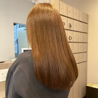 ロング カラー 縮毛矯正/ヘッドスパ 牧野のヘアスタイル