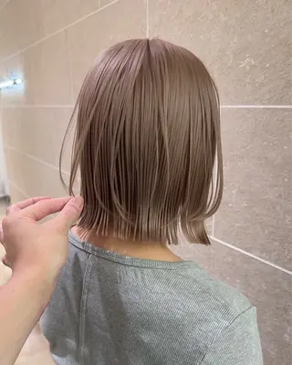 ショート ✨当日予約OK✨ボブ /透明感カラー/莉未のヘアスタイル