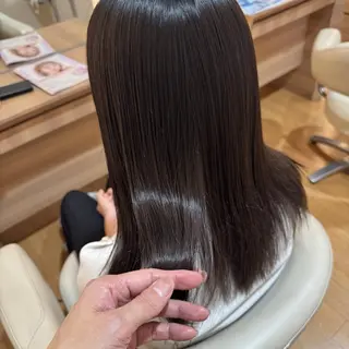 セミロング 湯浅 了一のヘアスタイル