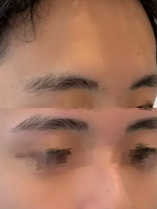 メンズ アイブロウ 眉毛&まつげパーマ THE EYEBROW BAR n　【ザ　アイブロウバー　エヌ】所属・渋谷・表参道サロン yukaの眉毛・アイブロウイメージ