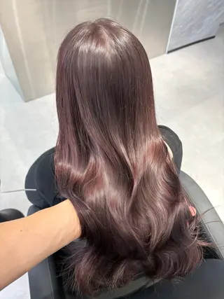 ロング カラー Ardore 韓国風カラー大阪のヘアスタイル