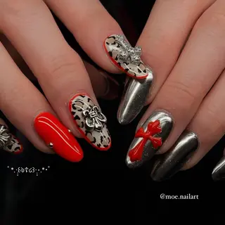 ネイル ⁸ᵃᵖᵖʸ🐝⋆゜ MöEのネイルデザイン