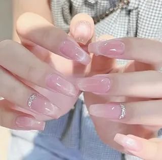 ネイル By moonネイル 🌷ワンホン/韓国風のネイルデザイン