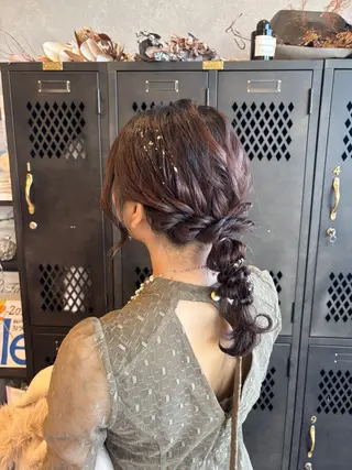 ヘアアレンジ 豊橋ブリーチ/似合わ せカット/SHIHOのヘアスタイル