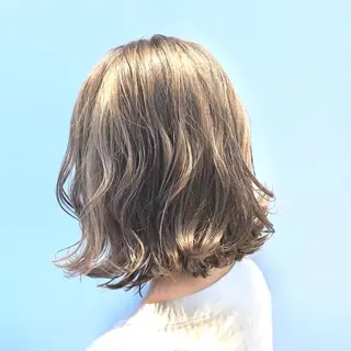 ミディアム カラー 12月特別価格⚡️ 🌈岩田怜子🌈のヘアスタイル