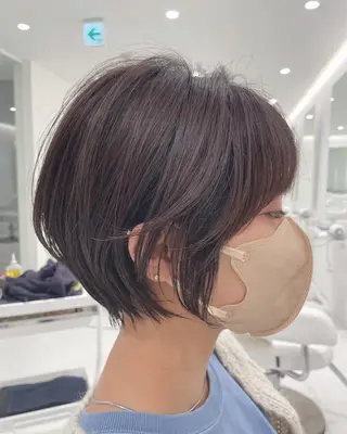 ショート カラー パーマ uru所属・🪼ショート推し🪼 坂本大樹のヘアスタイル