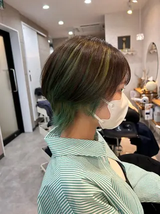 ショート 韓国ヘア🇰🇷船橋 髪質改善/上野愛果のヘアスタイル