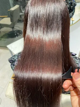 ミディアム カラー Souma /髪質改善/縮毛矯正のヘアスタイル