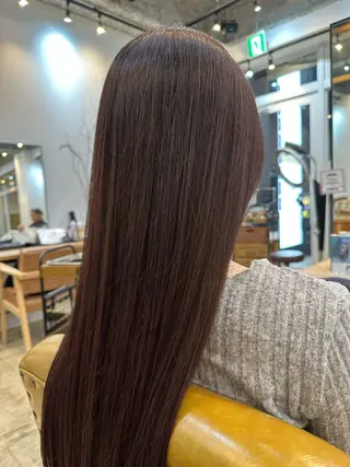 ロング カラー 木村 朱壱のヘアスタイル