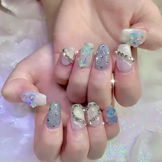 ネイル シェアサロンLei.g(レイジー)所属・3Dアートネイル💗 都築レナのネイルデザイン