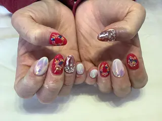 ネイル 💎🐰 saki. m 🐰💎のネイルデザイン