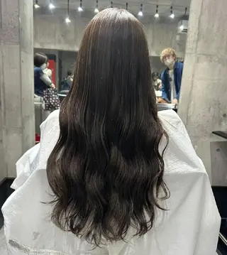ロング カラー PLUSISM Velen所属・高橋嵐 プラスイズムヴェレンのヘアスタイル