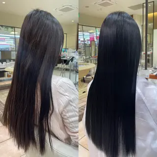 ロング カネヒラ リョウスケのヘアスタイル
