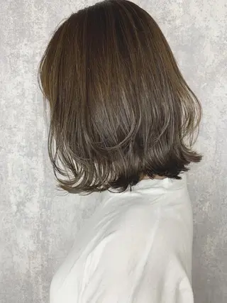 ミディアム カラー パーマ ヘアアレンジ メンズ Zina福岡天神🪞 髪質改善🪞レイヤーのヘアスタイル