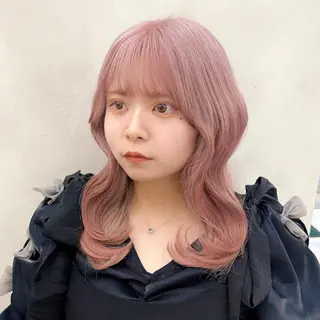 ロング カラー 🤍髪質改善➕透明感 カラー🤍川上葵のヘアスタイル