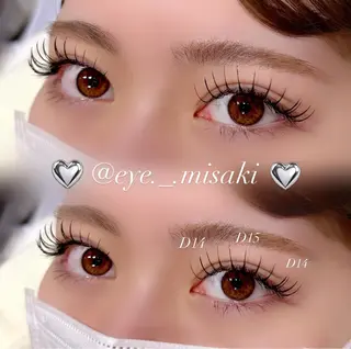 マツエク・マツパ Hipahipa! MISAKIのマツエク・マツパデザイン