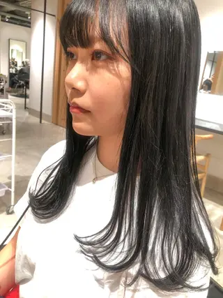 ミディアム カラー センスをお届けします 大谷将生INFPのヘアスタイル